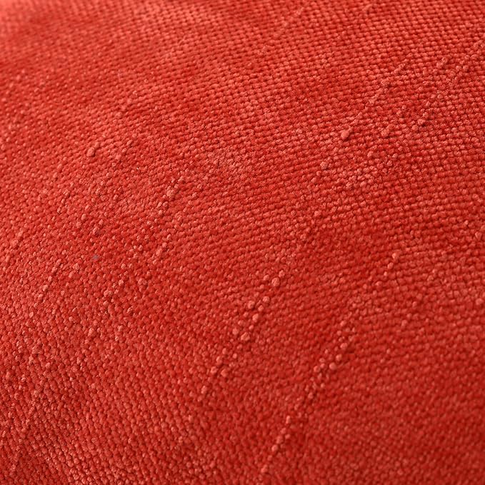 Set of 4 Soft Textured Decorative Throw Pillow Covers 12X20 Inch Cozy Farmhouse - Image 6