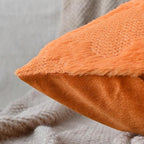 Set of 2 Soft Moroccan Throw Pillow Covers 24x24 Inch Plush Boho Decorative - Image 4