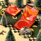 Bemaystar Personalized Family Christmas Ornaments 2025–Custom Crystal Ornament with Photo and Text–Holiday Keepsake Gift for Parents Grandparents Kids–Christmas Tree Decoration