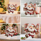 5D Diamond Art Kits for Adults, Santa Claus, Special Shaped Rhinestone Diamond Art Christmas Ornaments, Christmas Lover, DIY Diamond Art Painting Desktop Ornament Gem Art Crafts for Adults Home Decor