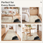 Soalmost 9x12 Non Slip Rug Pads, 1/4" Thick Felt Cushioned Rug Gripper Pad | - Image 9