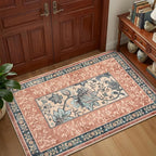 GarveeHome Terracotta Teal 8x10 Area Rugs - Image 4