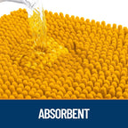 OLANLY Dog Door Mat for Muddy Paws 44x32, Super Absorbent Chenille Mud Mat | - Image 3