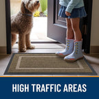 OLANLY Front Door Mat Outside 71x47, All-Season Heavy-Duty Rubber Doormat | - Image 7
