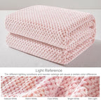Exclusivo Mezcla Large Waffle Fleece Throw Blanket - Image 3