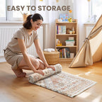 2'6 x 14' Runner Rug Non Slip, Washable Kitchen Rugs, Living Room, Extra Long - Image 7