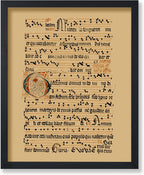 Poster Master Vintage Hymnal Poster - Retro Music Print - Gift for Artist, Friend - Graduale Aboense, Gregorian Chant Manuscript, Score - Wall Decor for Living Room, Bedroom, 24x32 Unframed Wall Art