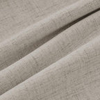 MIULEE 100% Blackout Linen Curtains 42 x 72 Inch Pebble Taupe 2 Panels | - Image 9