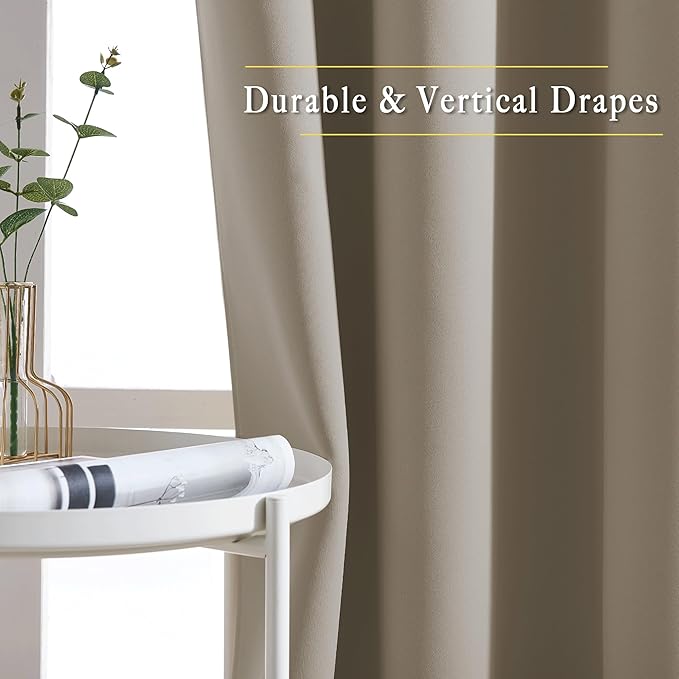 NICETOWN Sleep Blackout Curtains 84 inches Length - Image 5