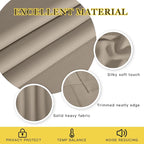 NICETOWN Blackout Patio Curtains 100 x 95 Inches Long - Image 2