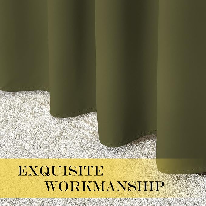 NICETOWN Privacy Room Divider Curtain Thermal Blackout Curtain - Image 5