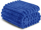 Exclusivo Mezcla Striped King Size Fleece Blanket - Image 8