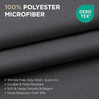 Joydeco Blackout Curtains 63 Inch Length 2 Panels Set, Thermal Insulated Long - Image 2