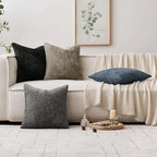 MIULEE Decorative Lumbar Throw Pillow Covers 12x20 Coastal Navy Blue 2 Pack | - Image 8