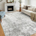 RELEANY Washable 8'x10' Abstract Area Rug by RELEANY