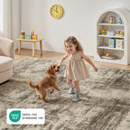 Lofus 5x7 Area Rug for Living Room, Abstract Washable Non-Slip Rugs, Dining Room - Image 5