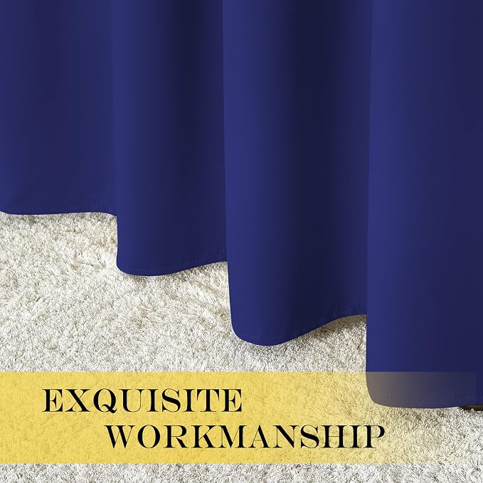NICETOWN Room Darkening Short Curtain 54 inches Long - Image 5