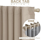 Faux Linen Total Blackout Curtain - Image 5