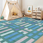 cotiled Boho 10x12 Area Rug for Living Room: Large Moroccan Washable Rug | - Image 8
