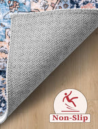 SERISSA 2x5 Washable Non Slip Boho Runner Rug - Image 4