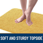 OLANLY Dog Door Mat for Muddy Paws 34x21, Super Absorbent Chenille Mud Mat | - Image 4