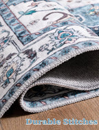 SERISSA 2x6 Washable Non Slip Boho Runner Rug - Image 8
