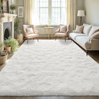 LOCHAS Area Rugs Fluffy Living Room Carpets by LOCHAS