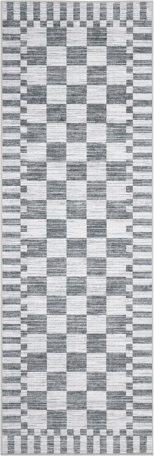 GarveeHome 2x12 Checkered Kitchen Runner Rug - Image 4