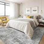 LOONGRUG 10x14 Area Rugs Washable Large Neutral Modern Living Room Rug | - Image 4