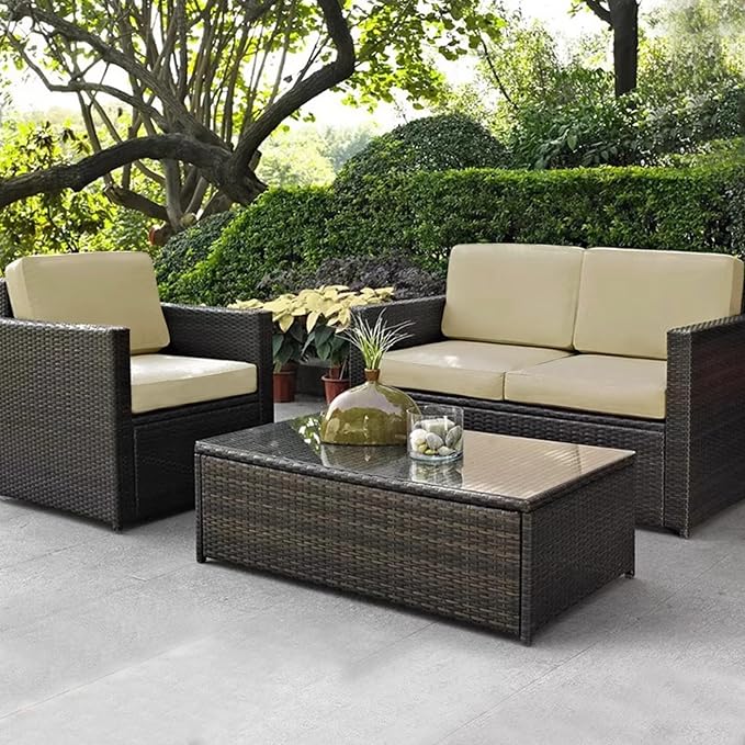 Sqodok Outdoor Cushion Covers 19x19 inch, Wicker Chair - Image 9