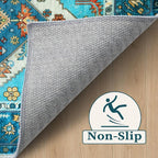 SERISSA 6x9 Washable Non Slip Boho Area Rug - Image 3