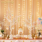NUPTIO White Christmas Tree Branch Artificial 31.5 inch Tall Manzanita Tree Halloween Centerpiece Wedding Centerpieces for Tables, Decorative Ornament Display Tree for Decoration Weddings (1 Pc)