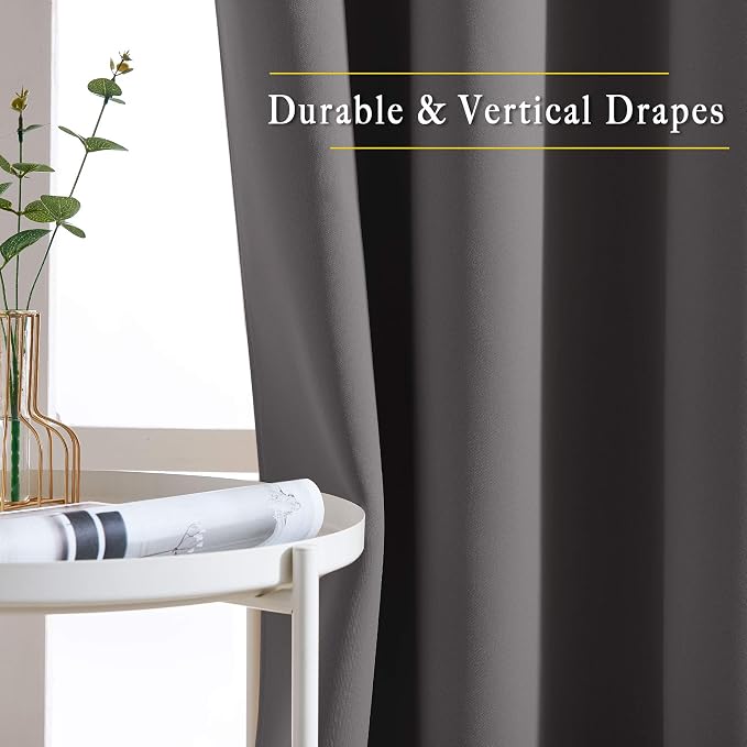 NICETOWN Blackout Window Curtains 72" L - Image 4