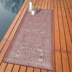 Keen Home Design Terrace Outdoor Runner Rug - 2x8 Washable Indoor/Outdoor Rug for Patio, Kitchen, Balcony, Beach, Garden, Deck and Porch, Size: 2'2"x7'7"