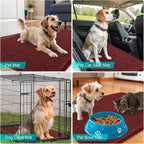 OLANLY Dog Door Mat for Muddy Paws 59x35, Super Absorbent Chenille Mud Mat | - Image 7