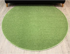 KOECKRITZ Soft and Colorful Kids Classroom Area Rugs (Passes Flammability Pill Test) Many Sizes and Bright Colors to Select from (4' Round, Lime)