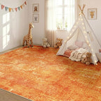 RELEANY Washable 5'x7' Abstract Area Rug - Image 4