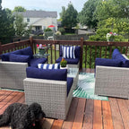 Sqodok Patio Cushion Cover 19x19 inch, Outdoor Seat Cushion Slip Cover - Image 7