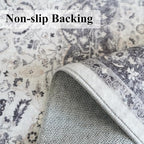 Washable 2x3 Entryway Area Rug: Vintage Soft Thin Door Mat - Image 6