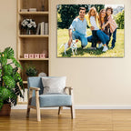 Custom Framed Canvas Prints With Your Photos-Personalized Picture To Canvas Wall Art ，Home Decoration Gifts Holiday Gifts