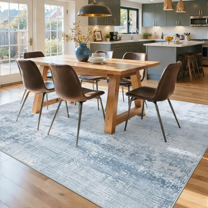 8x10 Ft Large Area Rugs for Living Room, Soft Non-Slip Washable Rugs Modern - Image 9