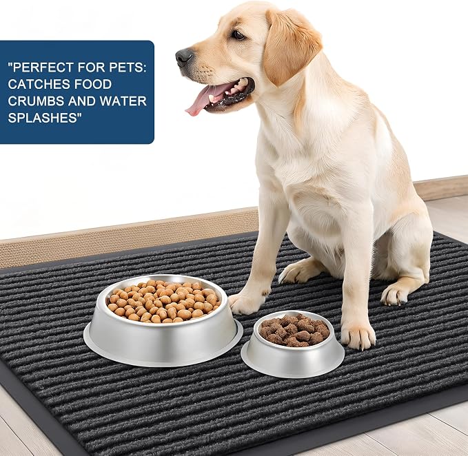 OLANLY Front Door Mat 47x32, Waterproof Heavy-Duty Indoor Outdoor Doormat | - Image 6