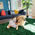 OLANLY 3x5 Machine Washable Small Bedside Rug, Soft Fluffy Shaggy Rugs - Image 5