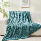 NEWCOSPLAY Fleece Clouds Cozy Queen Blanket - Image 7