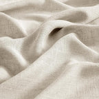 MIULEE Cream Linen Curtains 52x63 Inch 2 Panels - Image 4