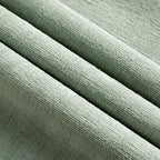 MIULEE Greyish Green Chenille Couch Throw Pillow Covers, 20x20 | Set of 2 - Image 2