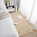 Chicrug Soft Runner Rugs for Bedroom Living Room Plush Fluffy Rug 3x8 | Shag - Image 4