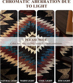 Rustic Cabin Area Rug for Bedroom 5x7, Machine Washable Lodge Bear Rug - Image 8