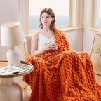 NEWCOSPLAY Fleece Clouds Cozy Queen Blanket - Image 4