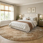 6Ft Round Area Rugs for Living Room, Soft Non-Slip Washable Rugs Modern - Image 3